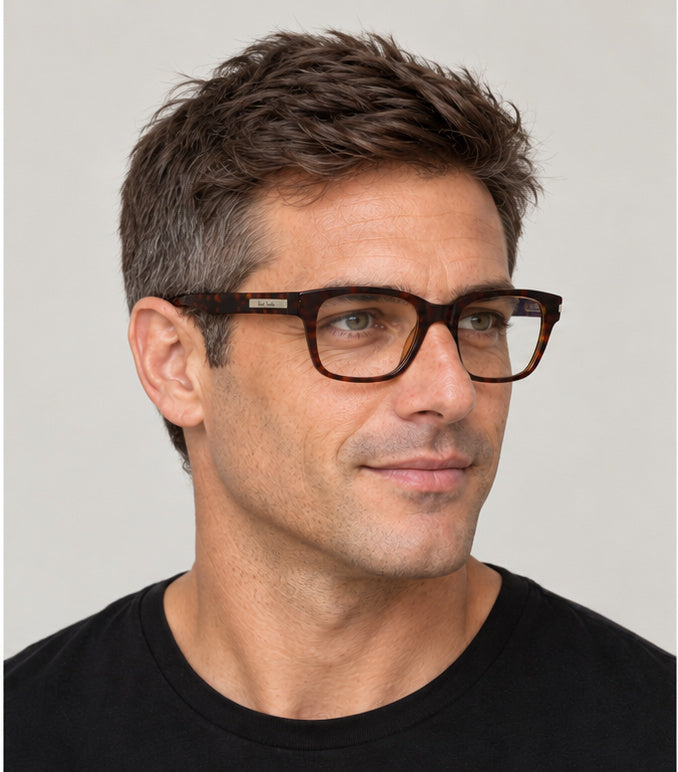 Paul Smith Men's Howitt 53mm Dark Havana Eyeglasses PS23602-230-53