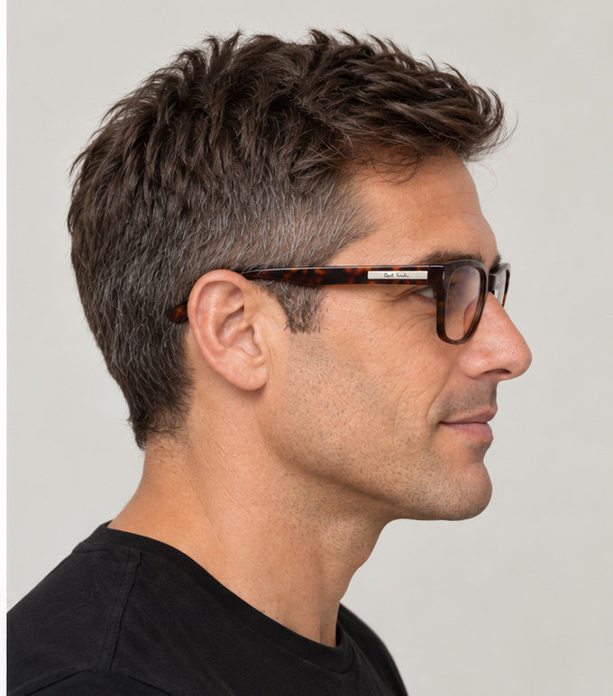Paul Smith Men's Howitt 53mm Dark Havana Eyeglasses PS23602-230-53