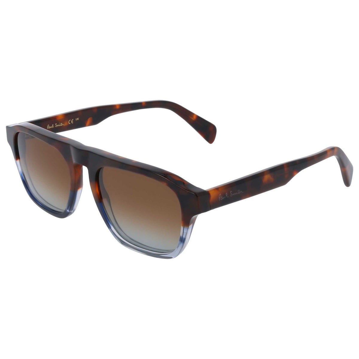 משקפי ראייה Paul Smith דגם Macleod לגברים 54 מ״מ בצבע הוואנה Striped כחול