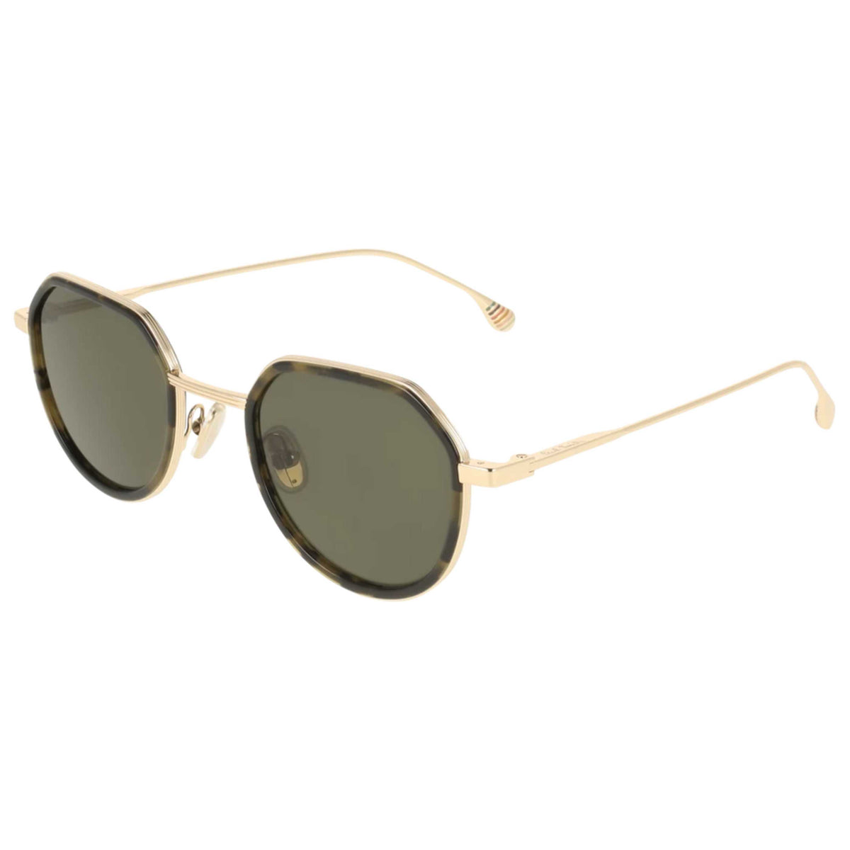 משקפי שמש Paul Smith דגם Pinnell יוניסקס 50 מ״מ בצבע זהב חאקי הוואנה