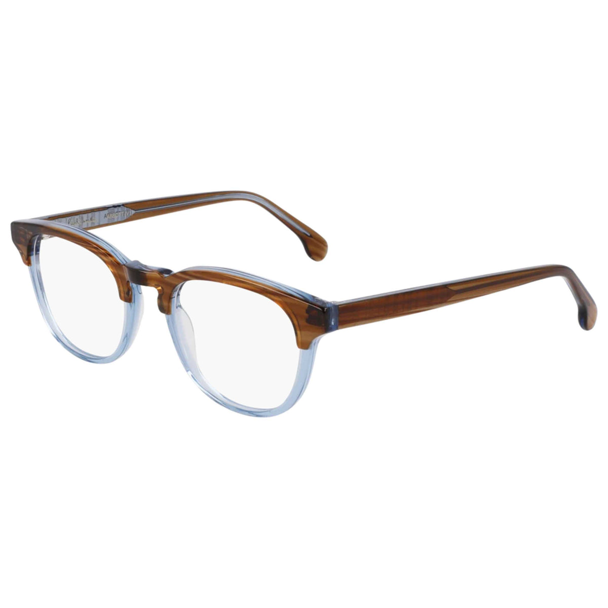 משקפי ראייה Paul Smith דגם Abbot לגברים 48 מ״מ בצבע Multistripe חום