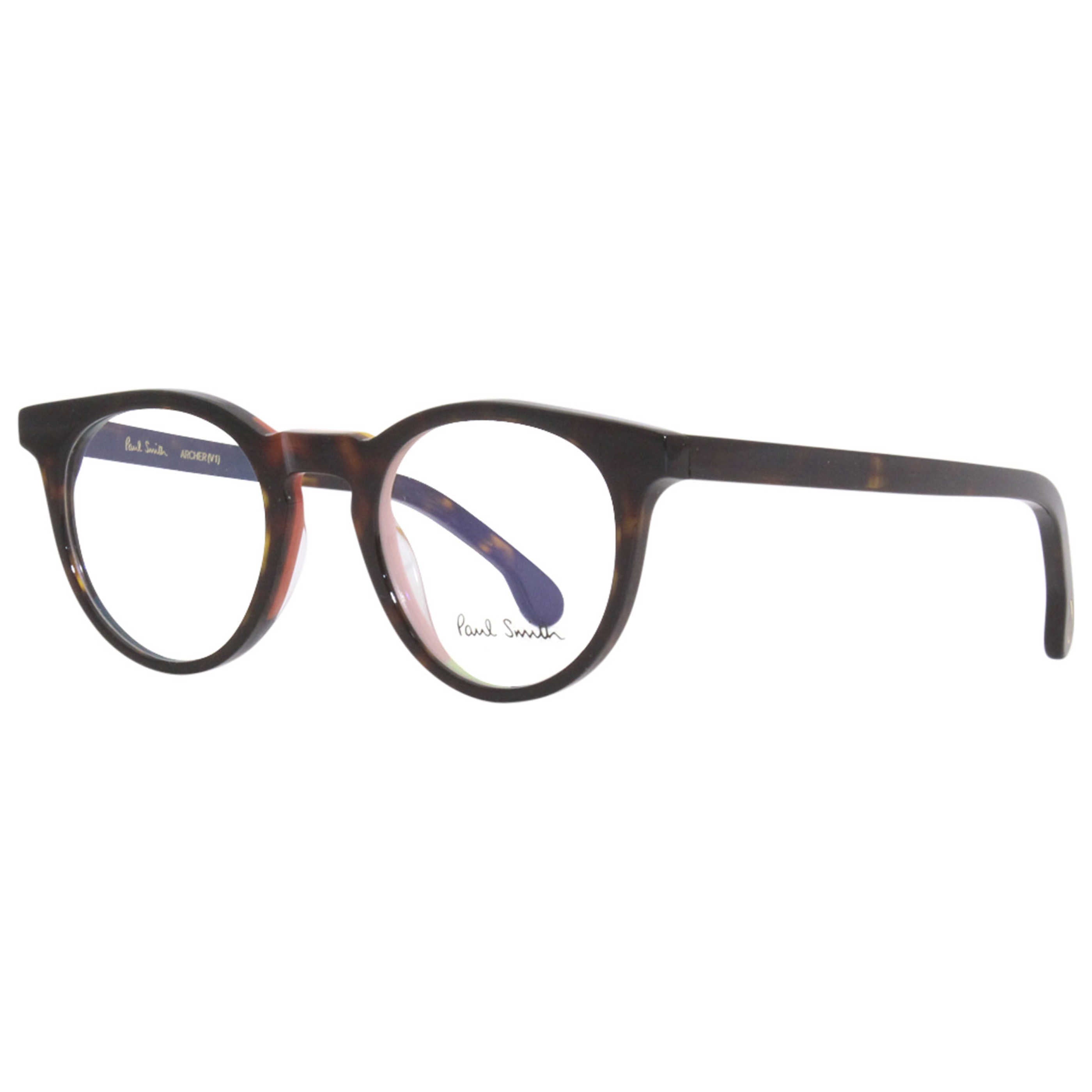 משקפי ראייה Paul Smith דגם Archer V1 יוניסקס 47 מ״מ בצבע Turtle Artist Stripe