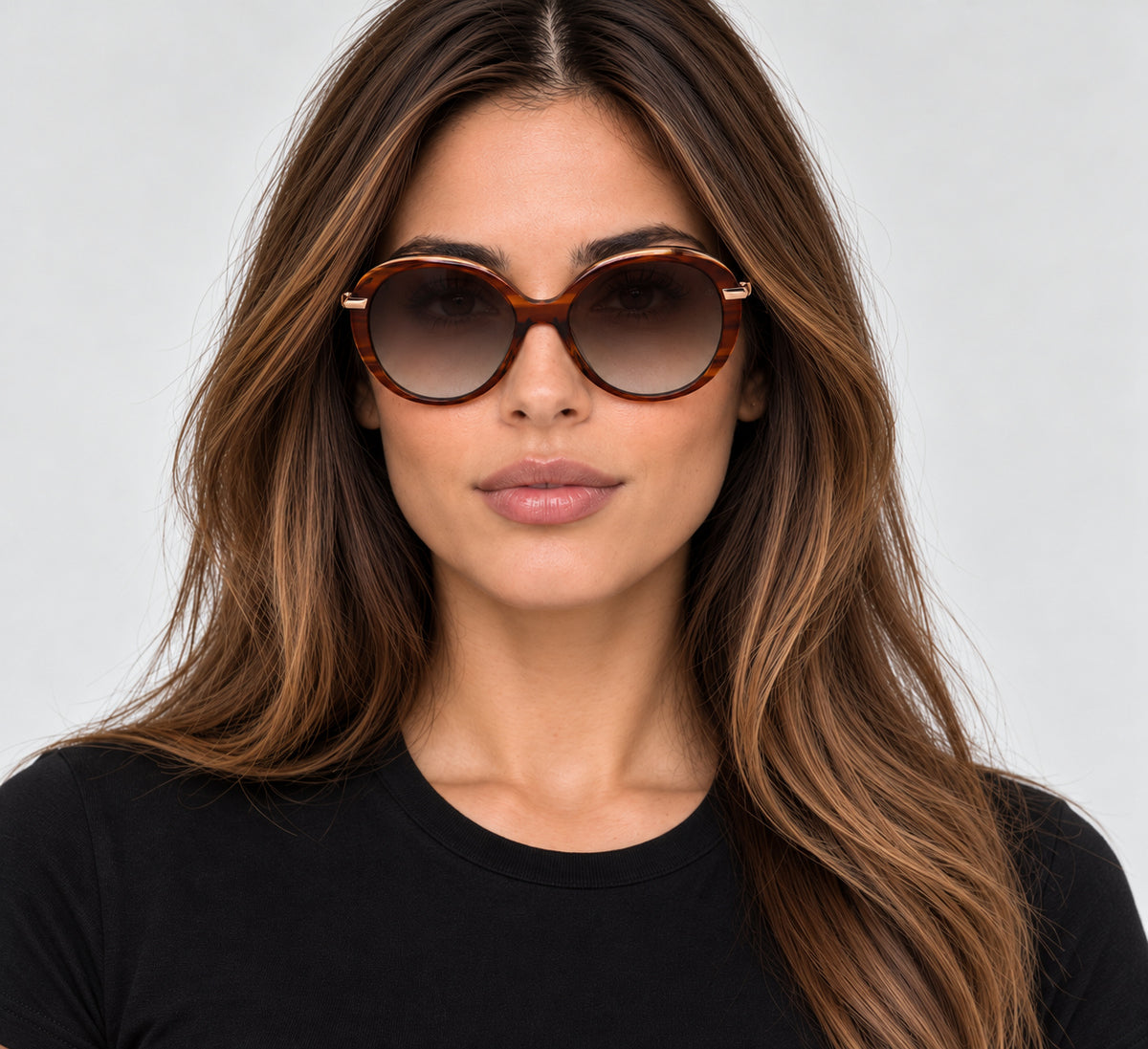 Rag & Bone Women's 56 mm Brown Horn Sunglasses RNB1075-S-EX4-56