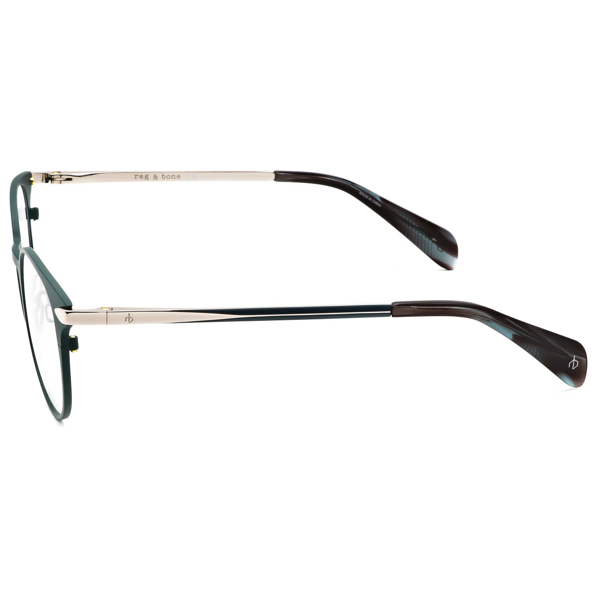 משקפי ראייה Rag & Bone דגם Rnb3011 לנשים 48 מ״מ בצבע כחול מט Palladium