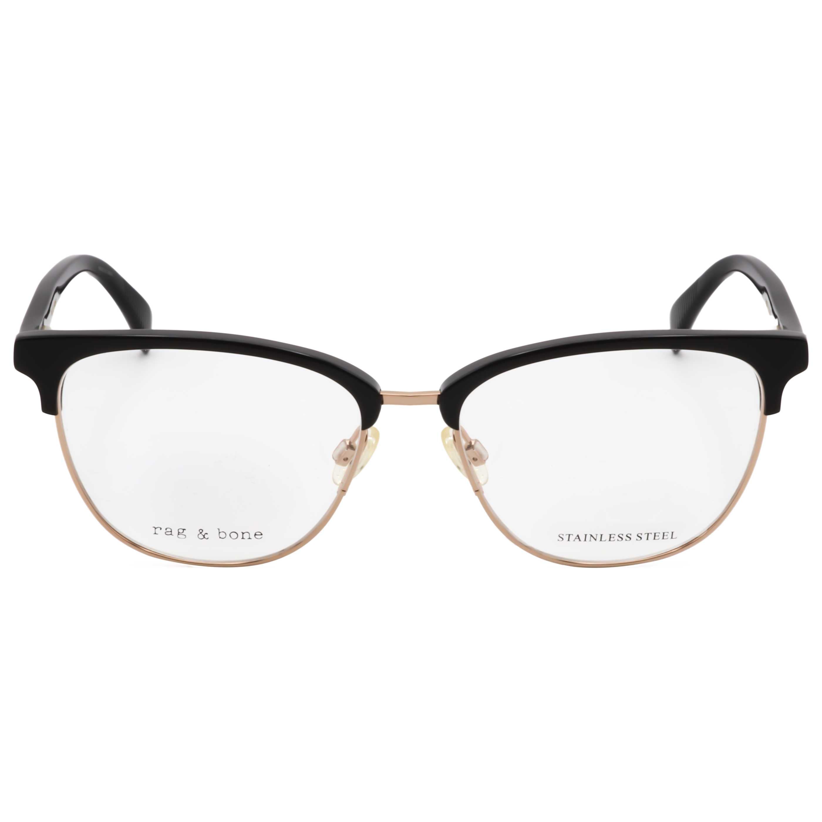 משקפי ראייה Rag & Bone דגם Rnb3060 לנשים 52 מ״מ בצבע שחור