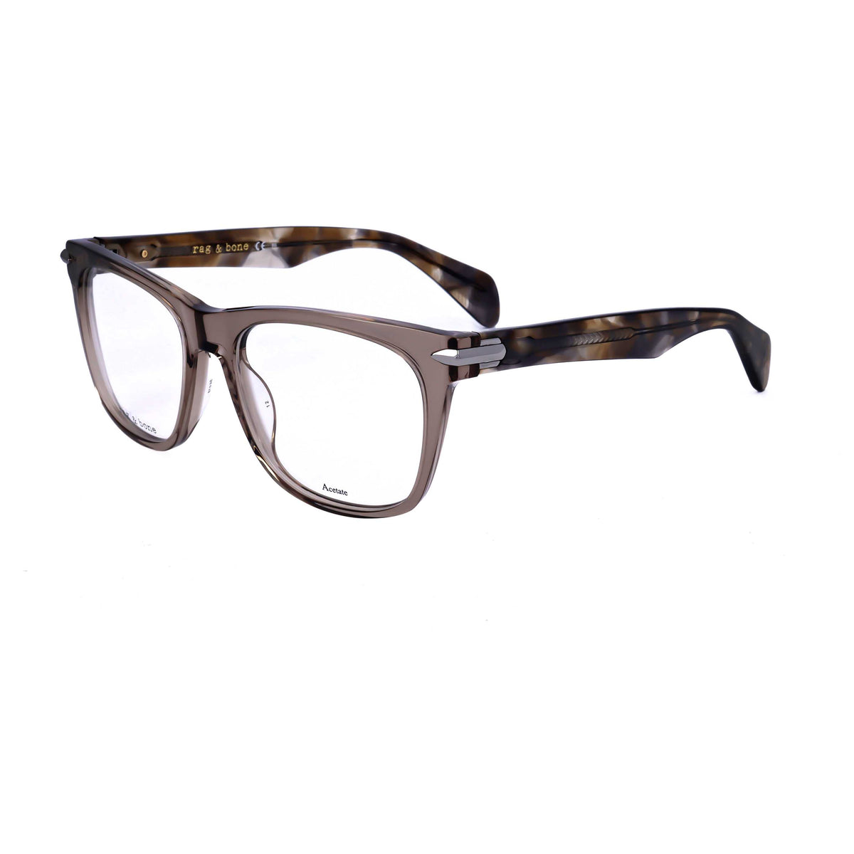 Rag & Bone Men's 54 mm Grey Beige Eyeglasses RNB7004-YQL-54