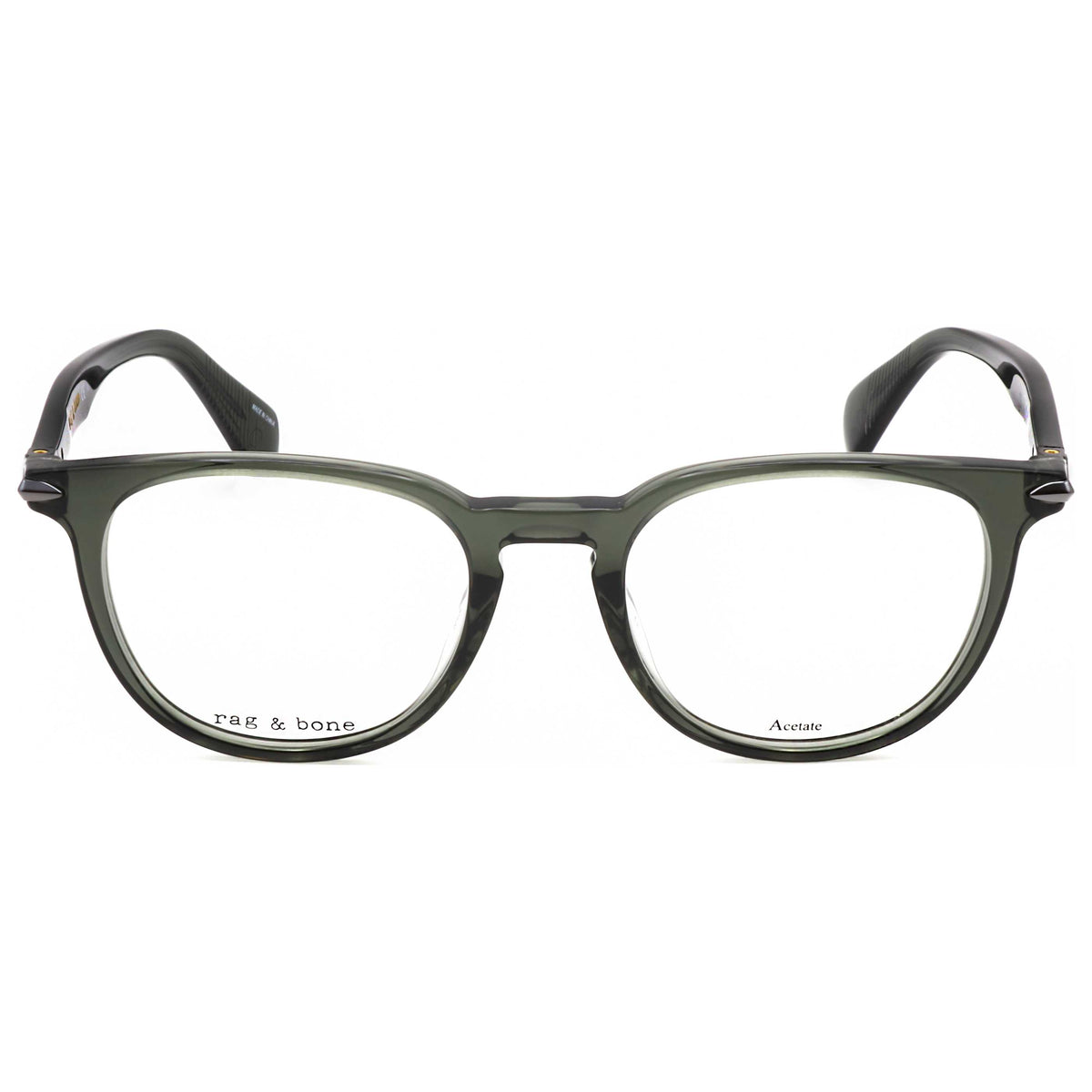 משקפי ראייה Rag & Bone דגם Rnb7028 לגברים 50 מ״מ בצבע אפור כהה