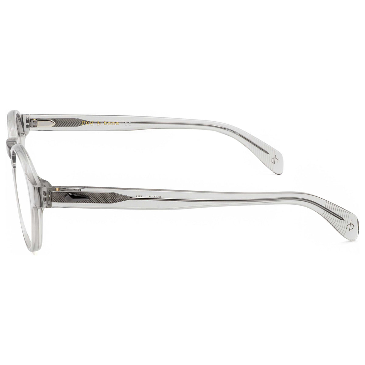 Rag & Bone Men's 48mm Grey Eyeglasses RNB7042-KB7-48