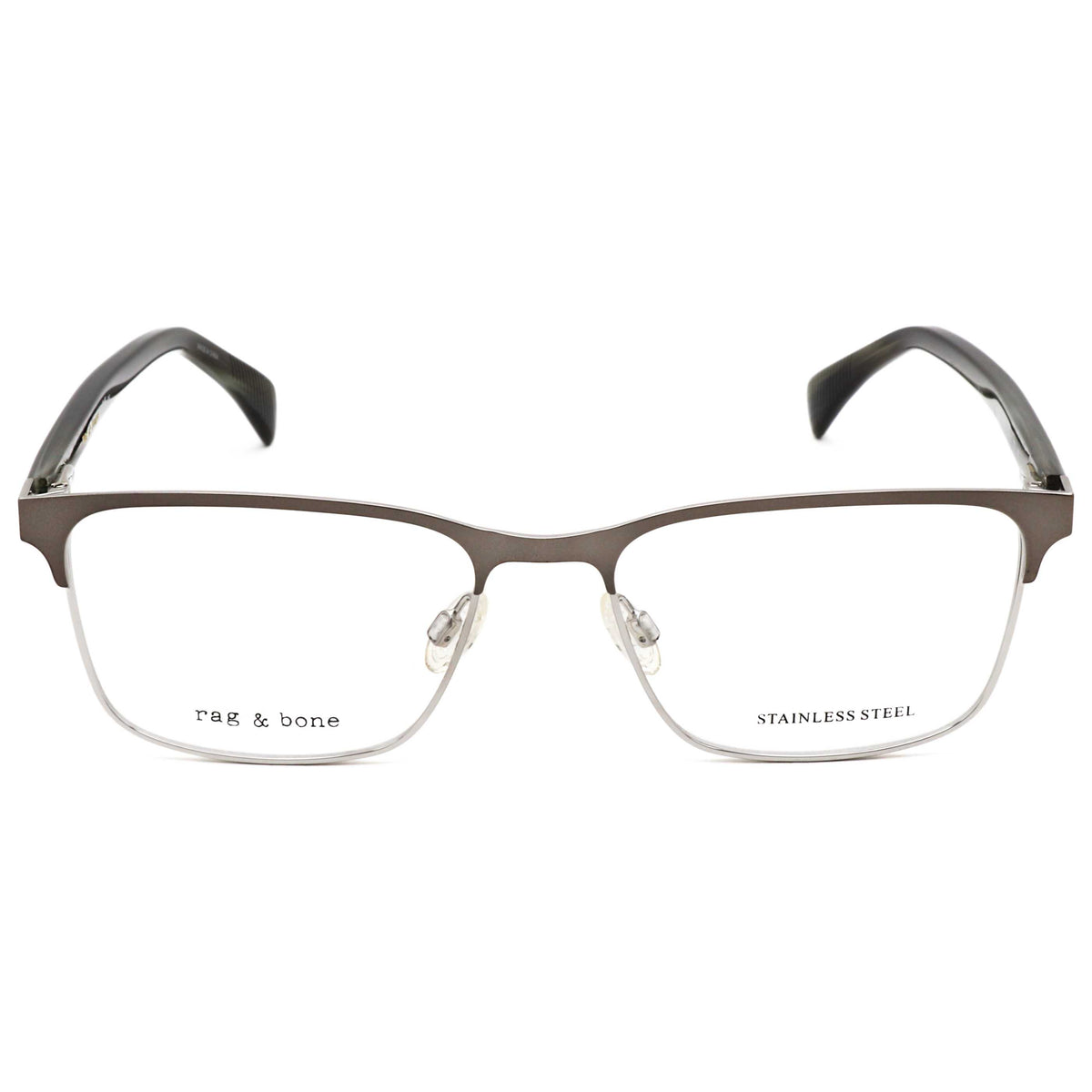 משקפי ראייה Rag & Bone דגם Rnb7051 לגברים 54 מ״מ בצבע רותניום כהה