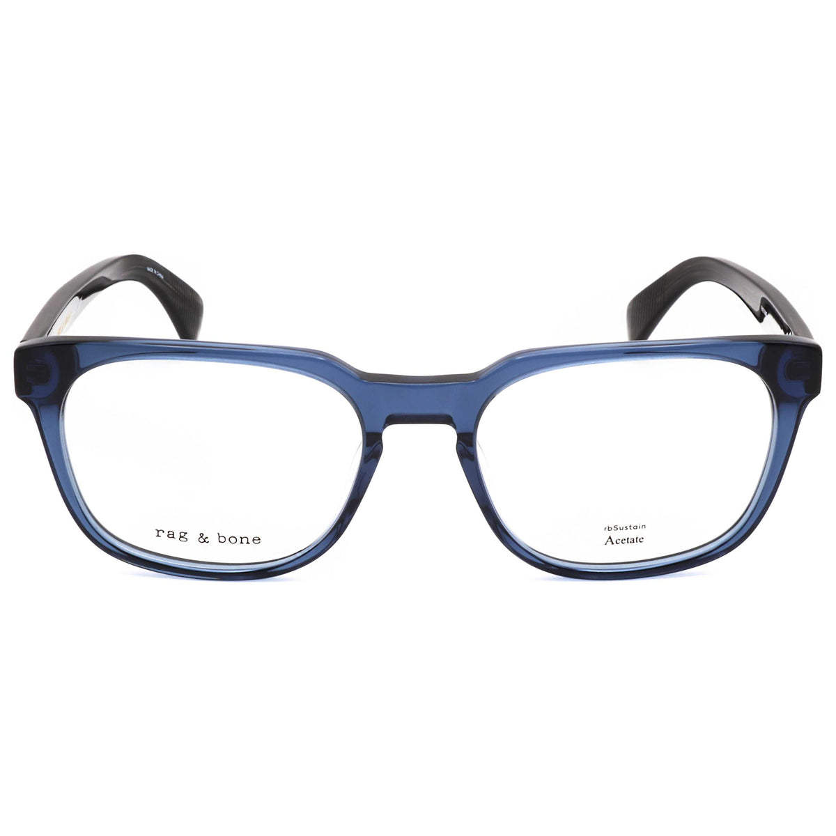 Rag & Bone Men's 55 mm Blue Eyeglasses RNB7060-G-PJP-55