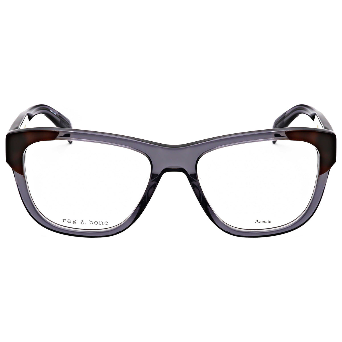 Rag & Bone Men's 55mm Grey Havana Eyeglasses RNB7061-G-ACI-55