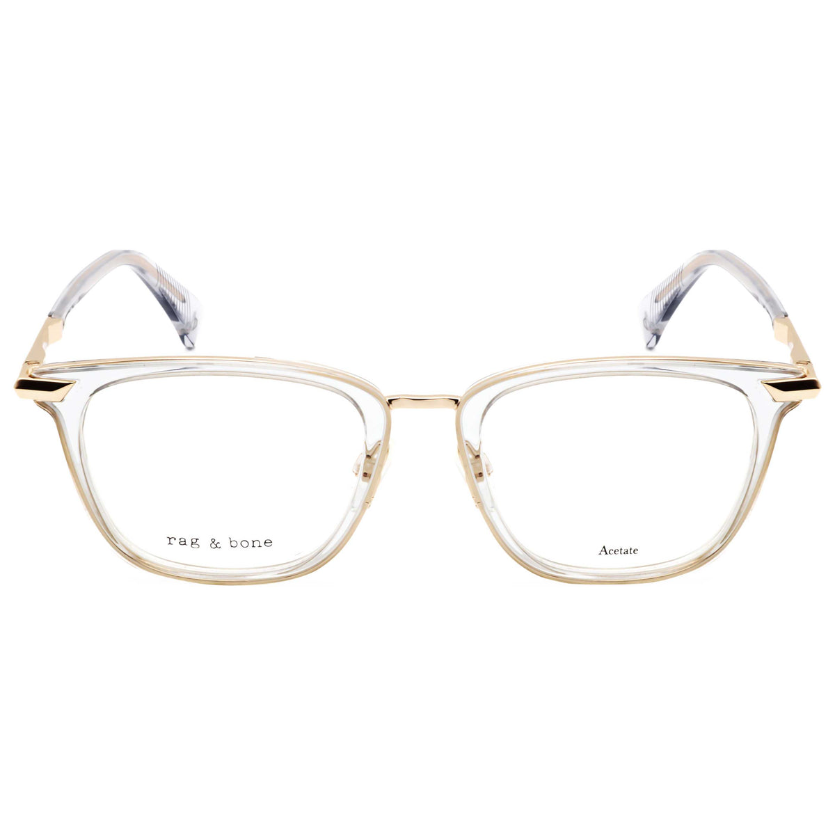 Rag & Bone Men's 51 mm Grey Eyeglasses RNB8001-KB7-51