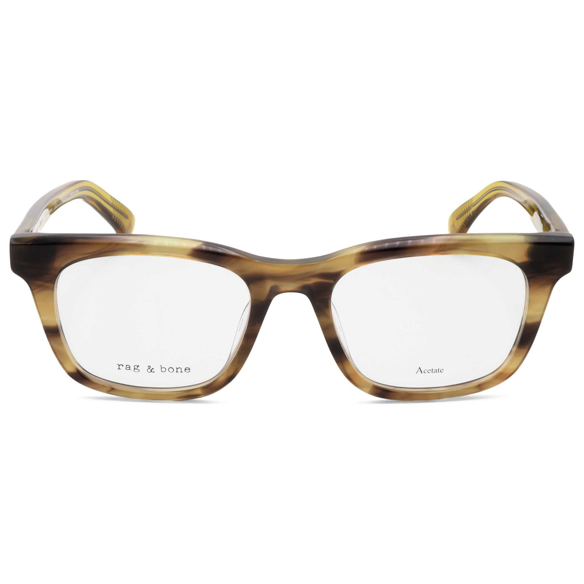 Rag & Bone Men's 52mm Orange Horn Eyeglasses RNB8002-G-S2W-52