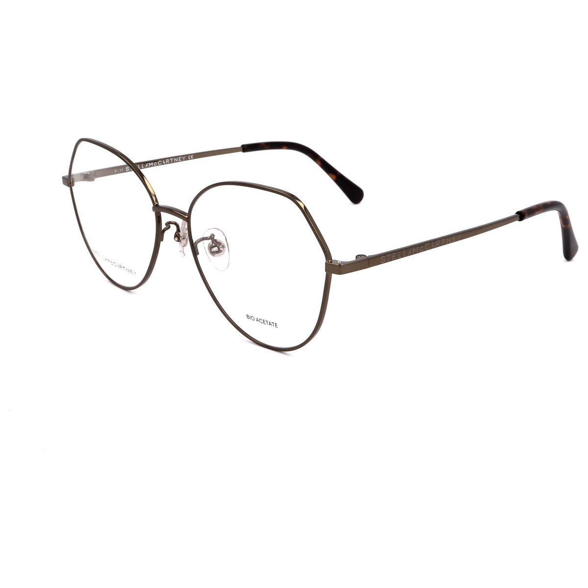 משקפי ראייה Stella McCartney דגם Sc50003U לנשים 56 מ״מ בצבע מבריק Light ירוק