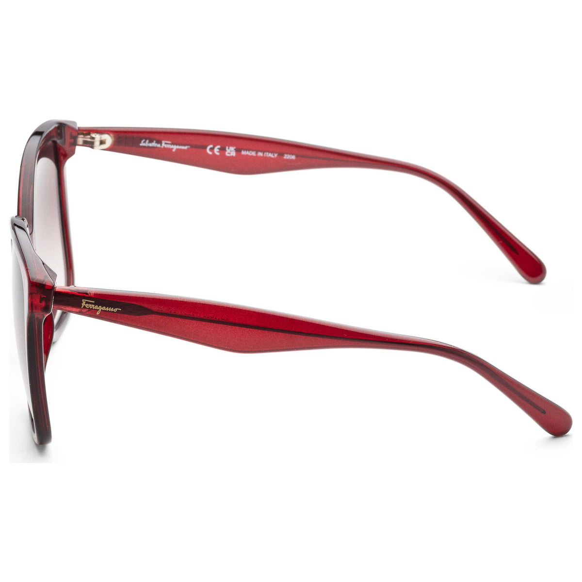Ferragamo Women's 56mm Red Sunglasses SF1072S-630
