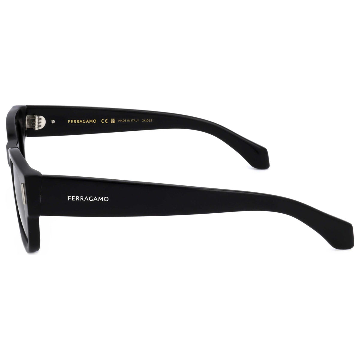 משקפי שמש Ferragamo דגם SF2064SE-001-51 לגברים 51 מ״מ בצבע שחור