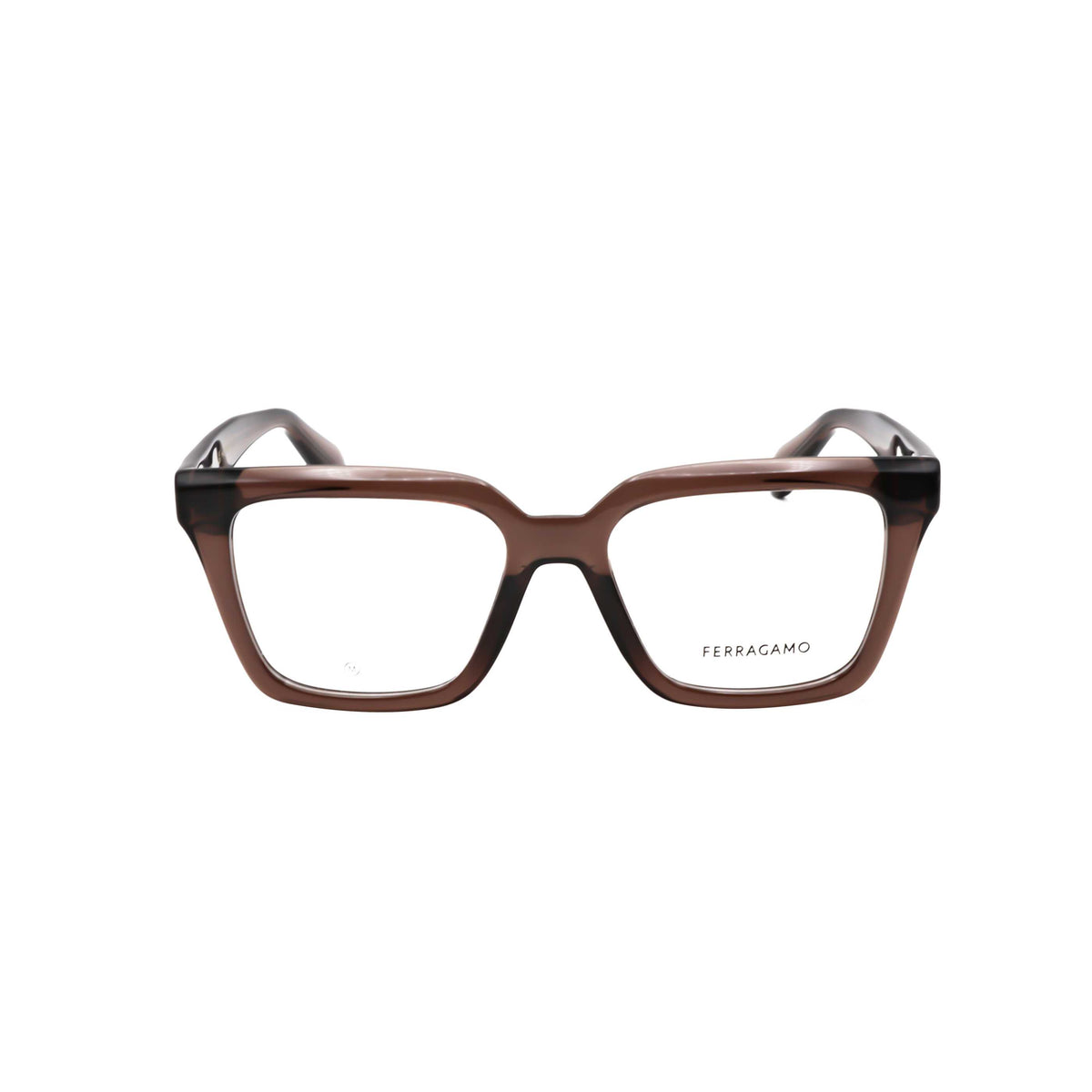 משקפי ראייה Ferragamo דגם Sf2985 לנשים 52 מ״מ בצבע שקוף חום כהה