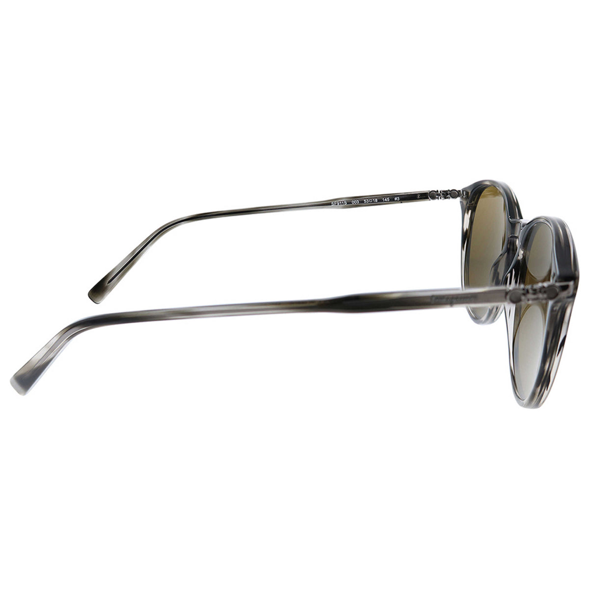 משקפי שמש Ferragamo דגם Sf911S לגברים 53 מ״מ בצבע אפור הוואנה