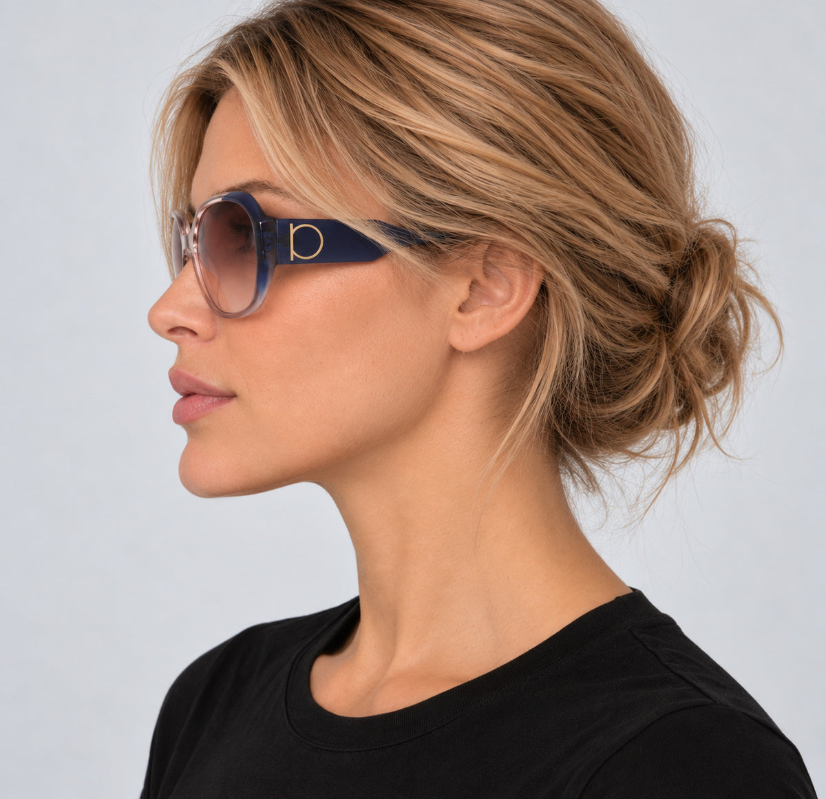 Ferragamo Women's 60mm Grey Rose Gradient Sunglasses SF943S-6018083