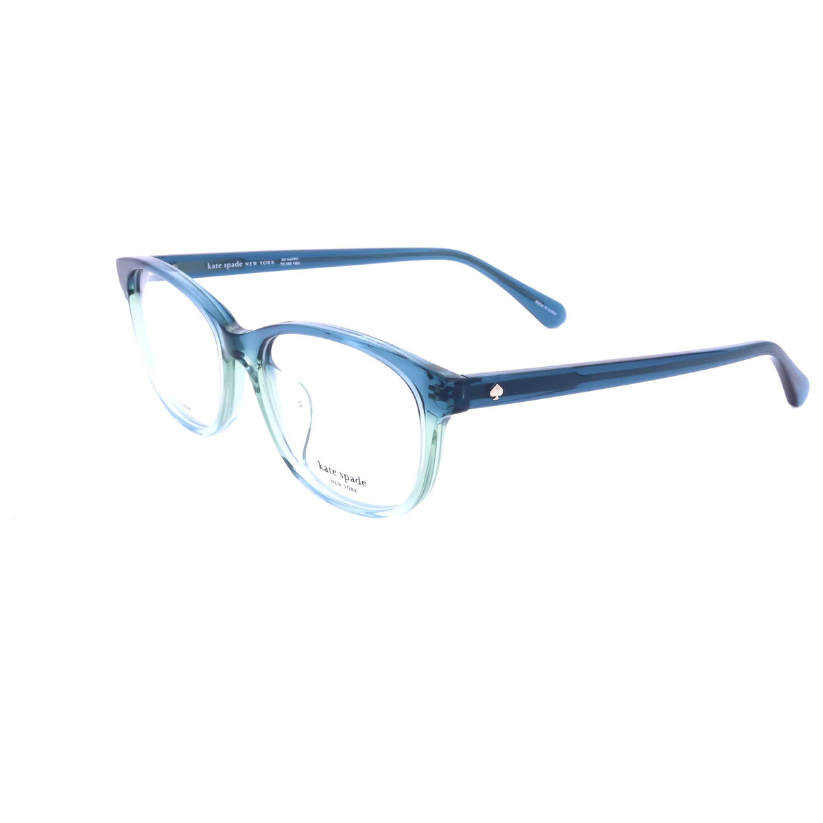 משקפי ראייה Kate Spade דגם Suki לנשים 53 מ״מ בצבע Opal כחול
