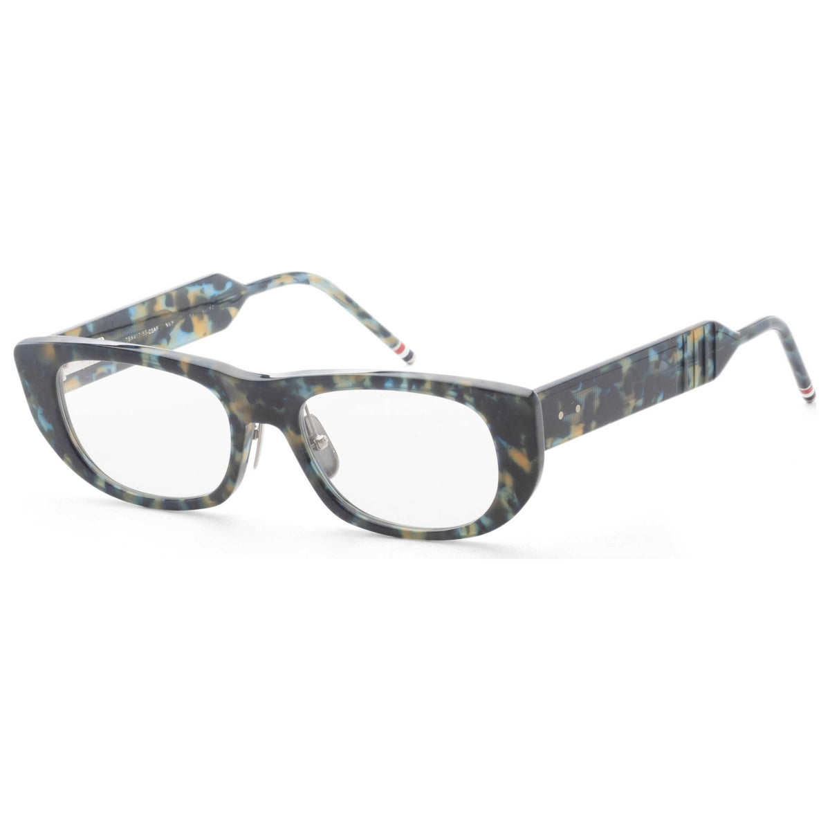 משקפי ראייה Thom Browne דגם Novelty יוניסקס 53 מ״מ בצבע כחול נייבי שריון צב