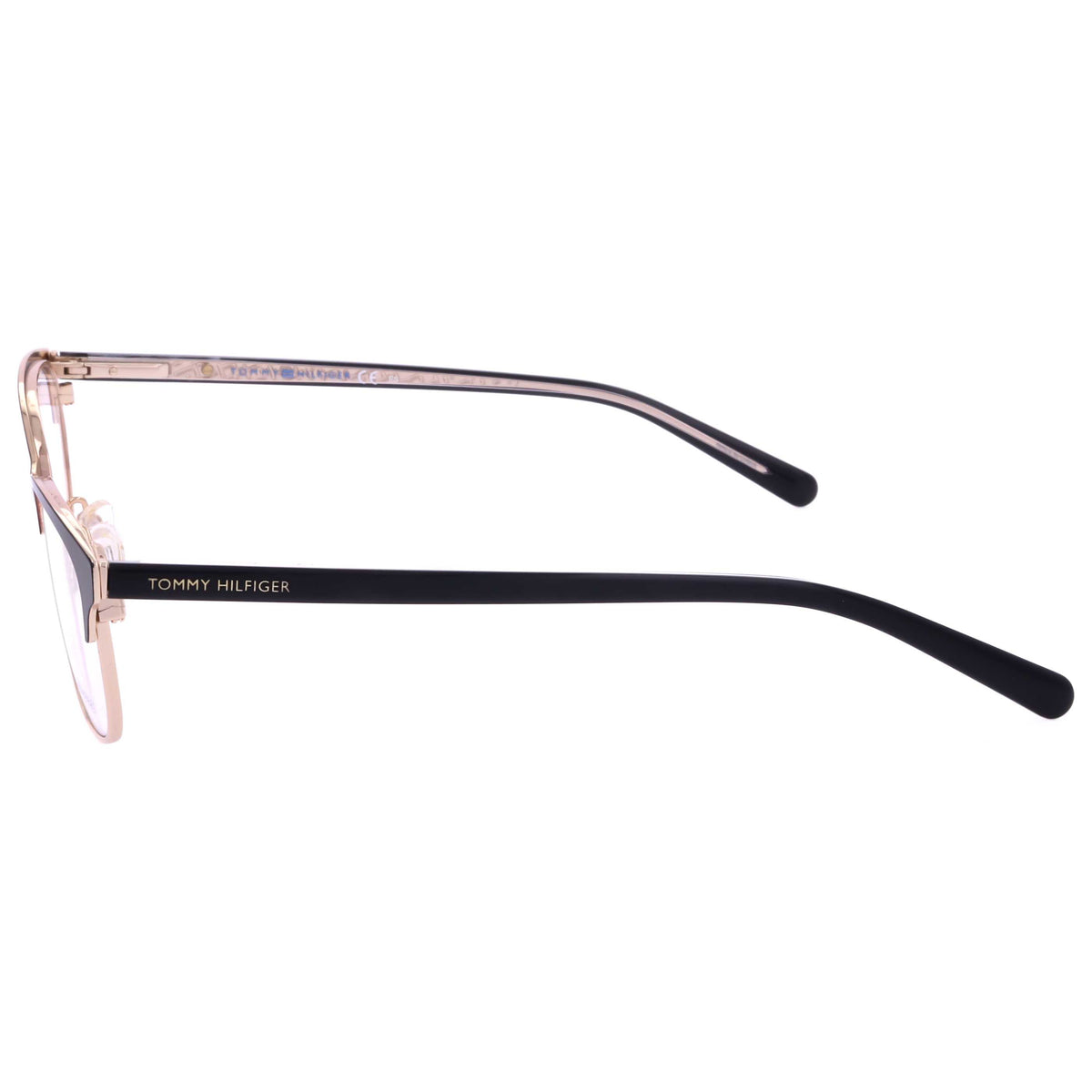 משקפי ראייה Tommy Hilfiger לנשים 52 מ״מ בצבע שחור קריסטל