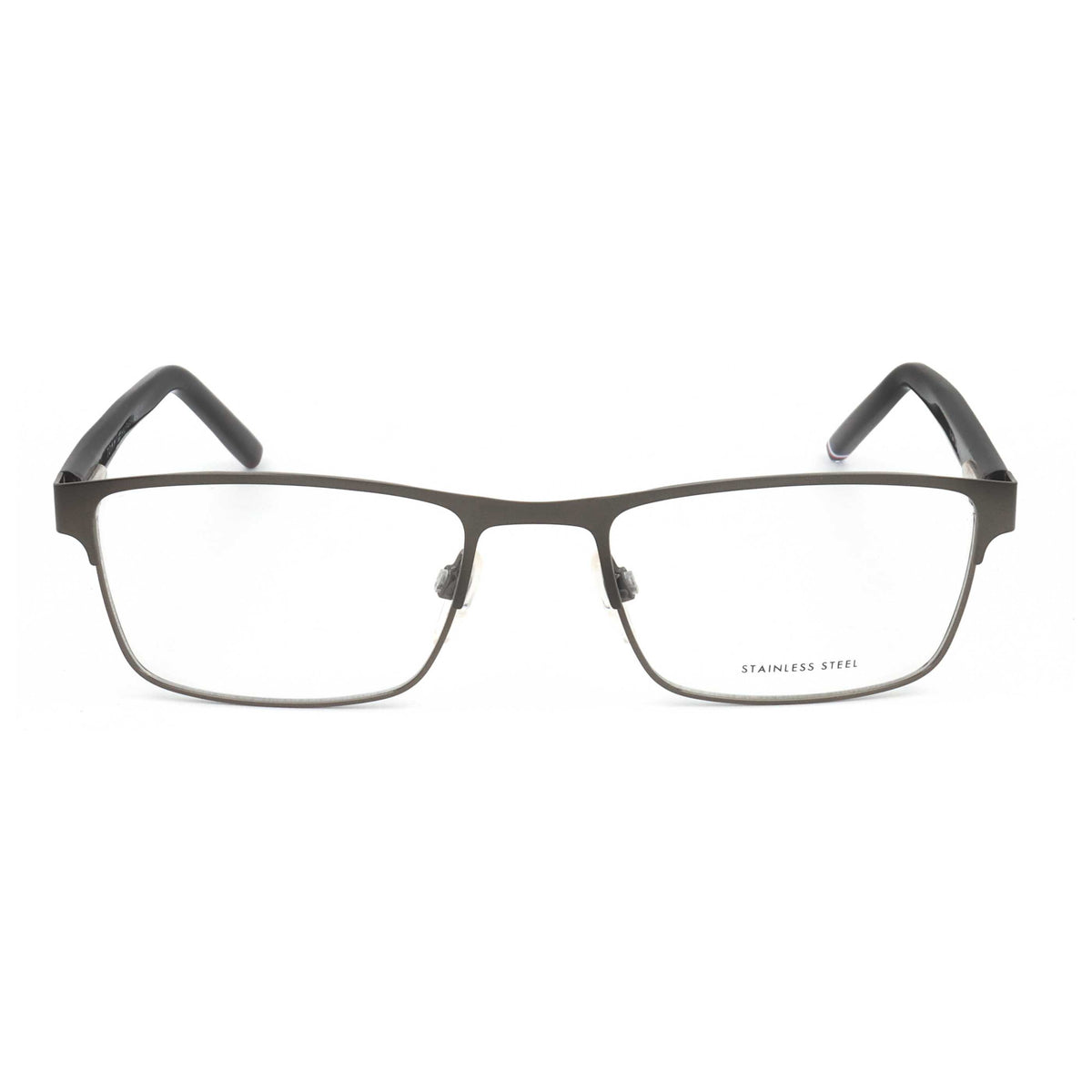 משקפי ראייה Tommy Hilfiger דגם Th1944 לגברים 53 מ״מ בצבע מט רותניום שחור
