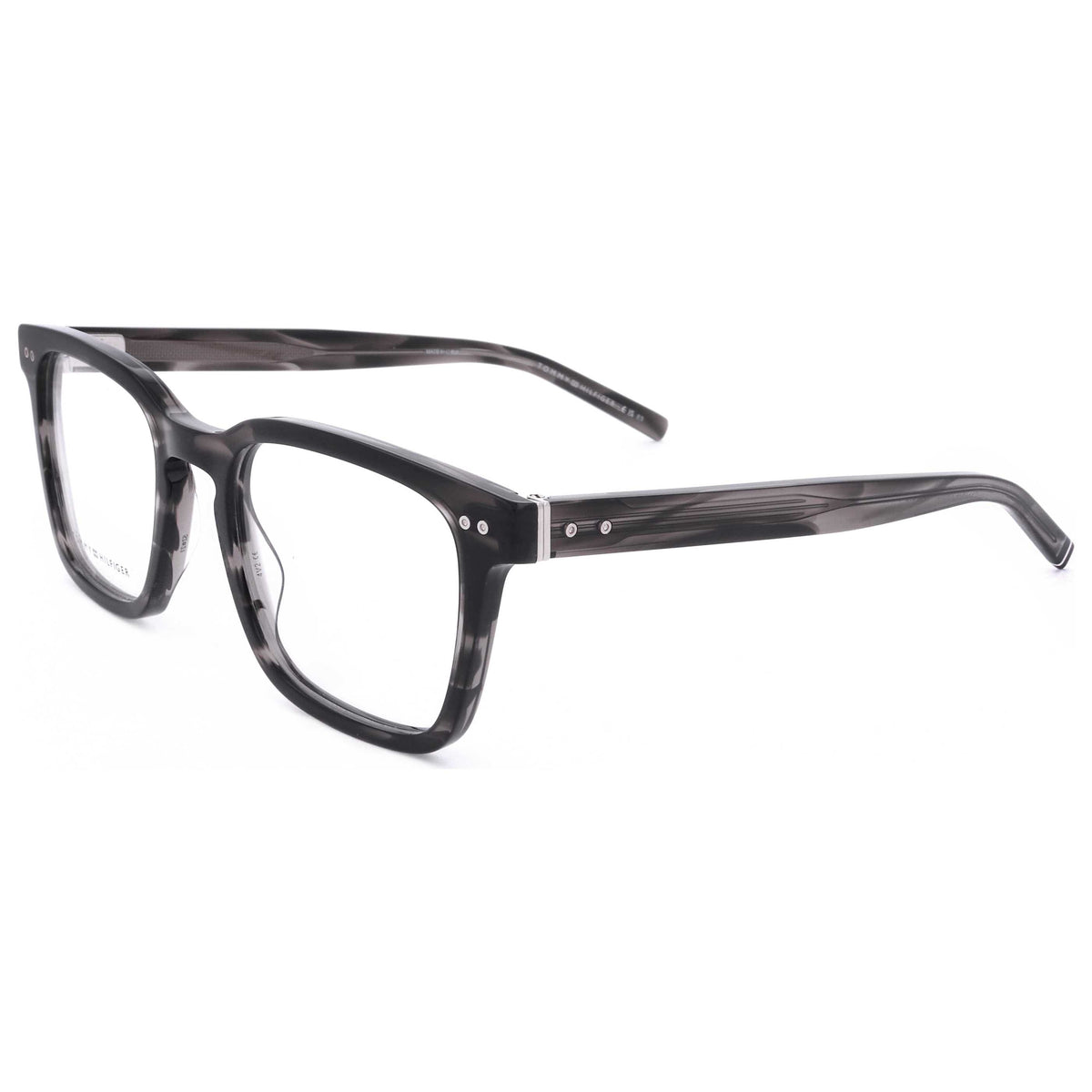 משקפי ראייה Tommy Hilfiger לגברים 52 מ״מ בצבע אפור קרן