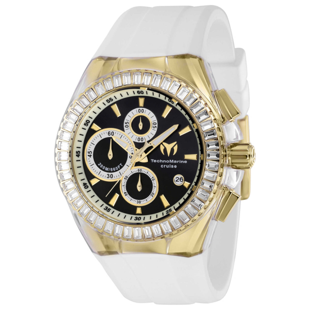 שעון TechnoMarine דגם Cruise Diamond לגברים 45 מ״מ קוורץ