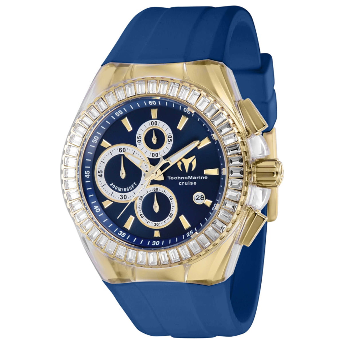 שעון TechnoMarine דגם Cruise Diamond לגברים 45 מ״מ קוורץ