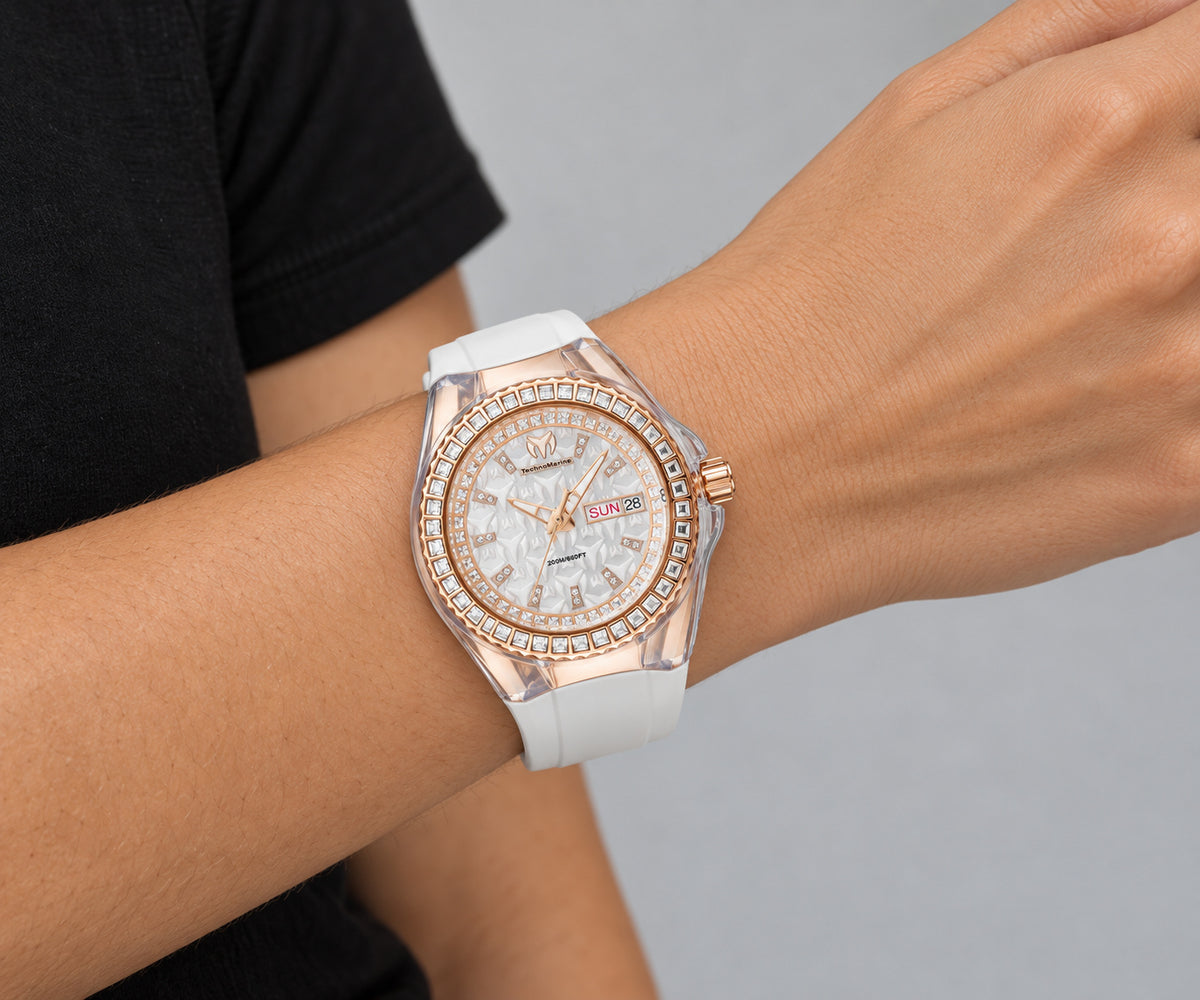 שעון TechnoMarine דגם Cruise Diamond לנשים 40 מ״מ קוורץ