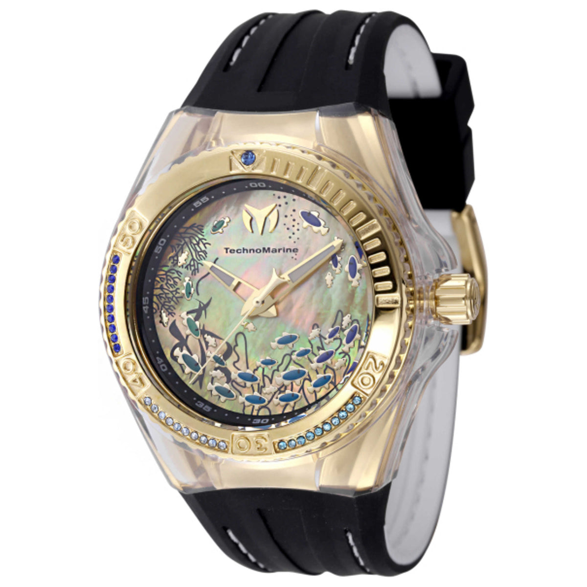 שעון TechnoMarine דגם Cruise Dream Diamond לנשים 40 מ״מ קוורץ