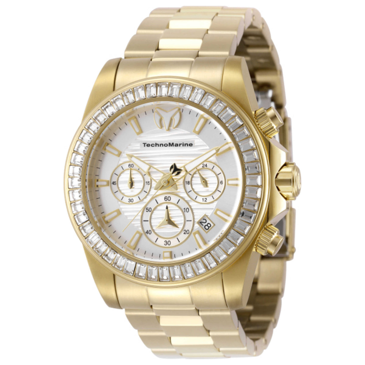 שעון TechnoMarine דגם Manta Ray Diamond לגברים 42 מ״מ קוורץ