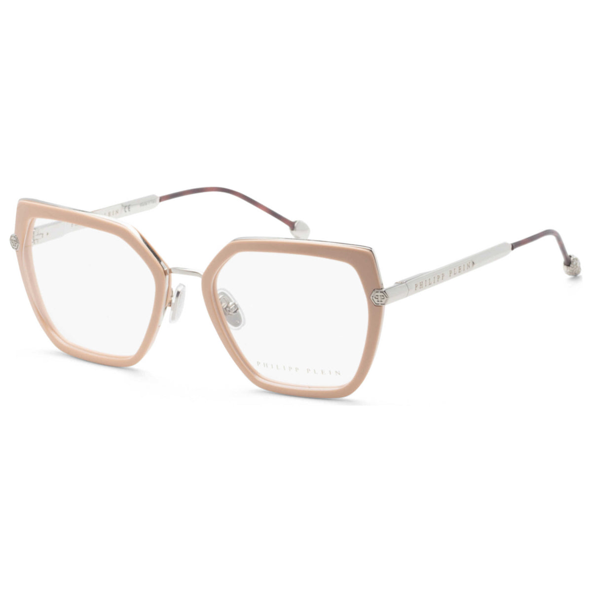 משקפי ראייה Philipp Plein דגם Vpp036S540579 לנשים 54 מ״מ בצבע בז׳