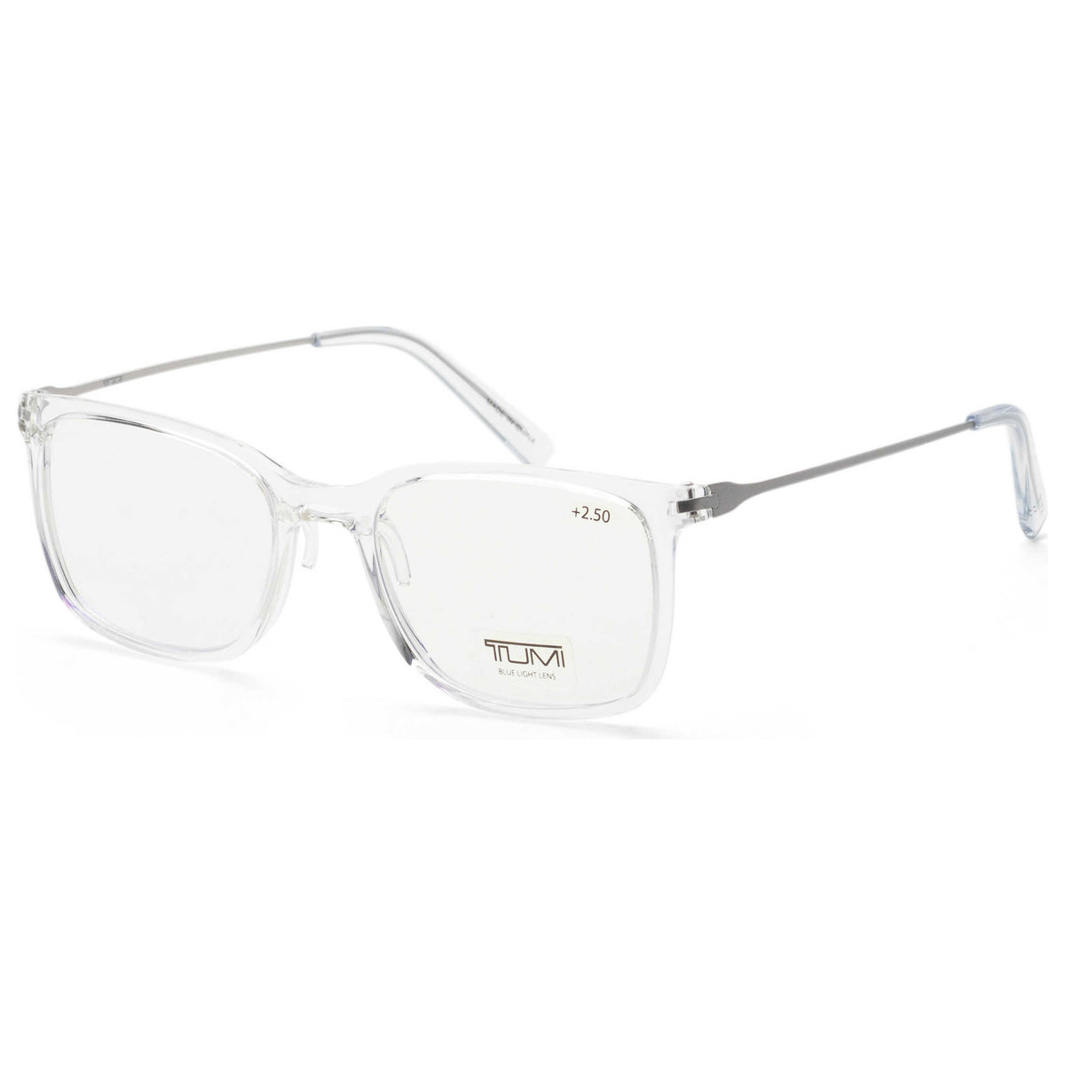 Tumi Men's 53mm Crystal Eyeglasses VTU803530CRY25