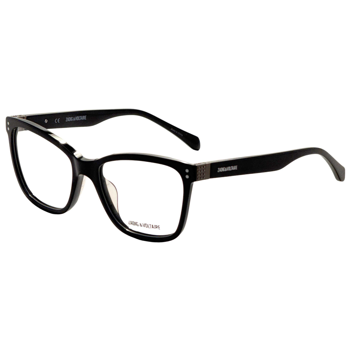 Zadig & Voltaire Women's 53 mm Black Eyeglasses VZV200-530700