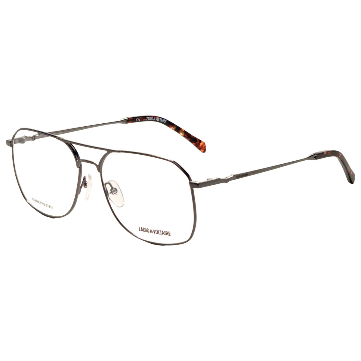 Zadig & Voltaire Women's 57 mm Gunmetal Eyeglasses VZV347-570568