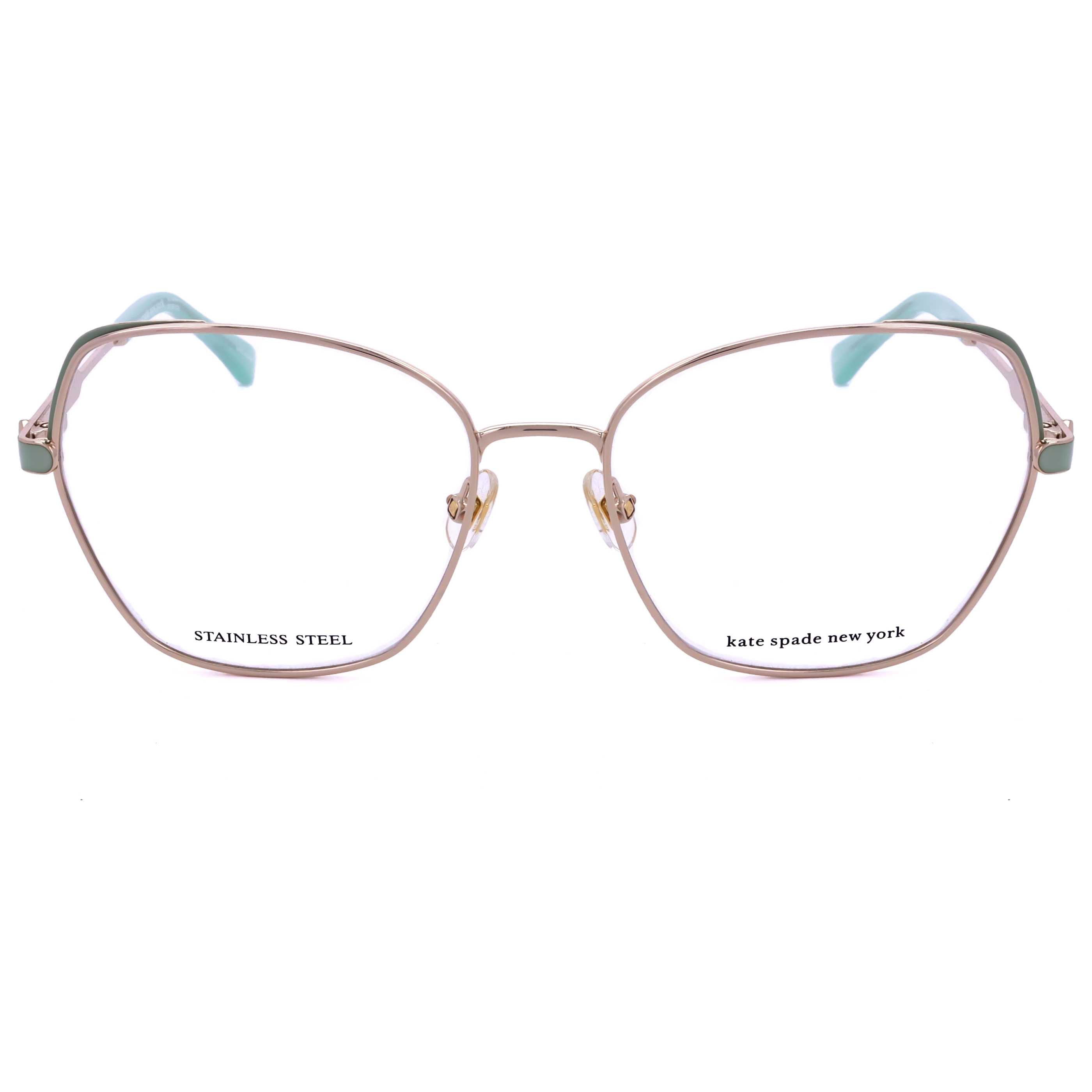 משקפי ראייה Kate Spade דגם Zeena לנשים 54 מ״מ בצבע זהב ירוק