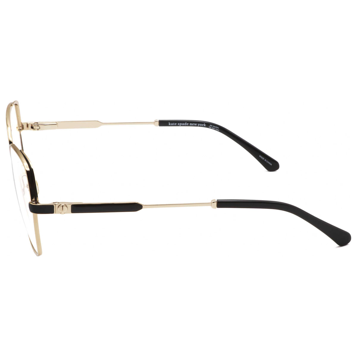 Kate Spade Women's 54mm Gold Black Eyeglasses ZEENA-G-RHL-54