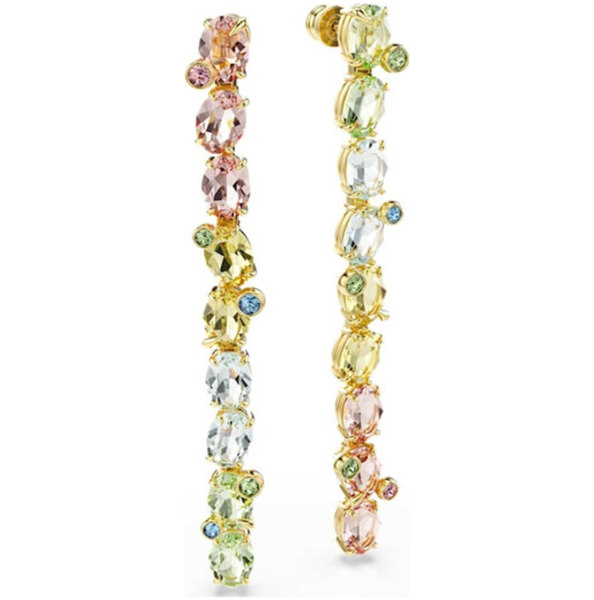 עגילים Gema עם קריסטל רב־צבעוני של Swarovski