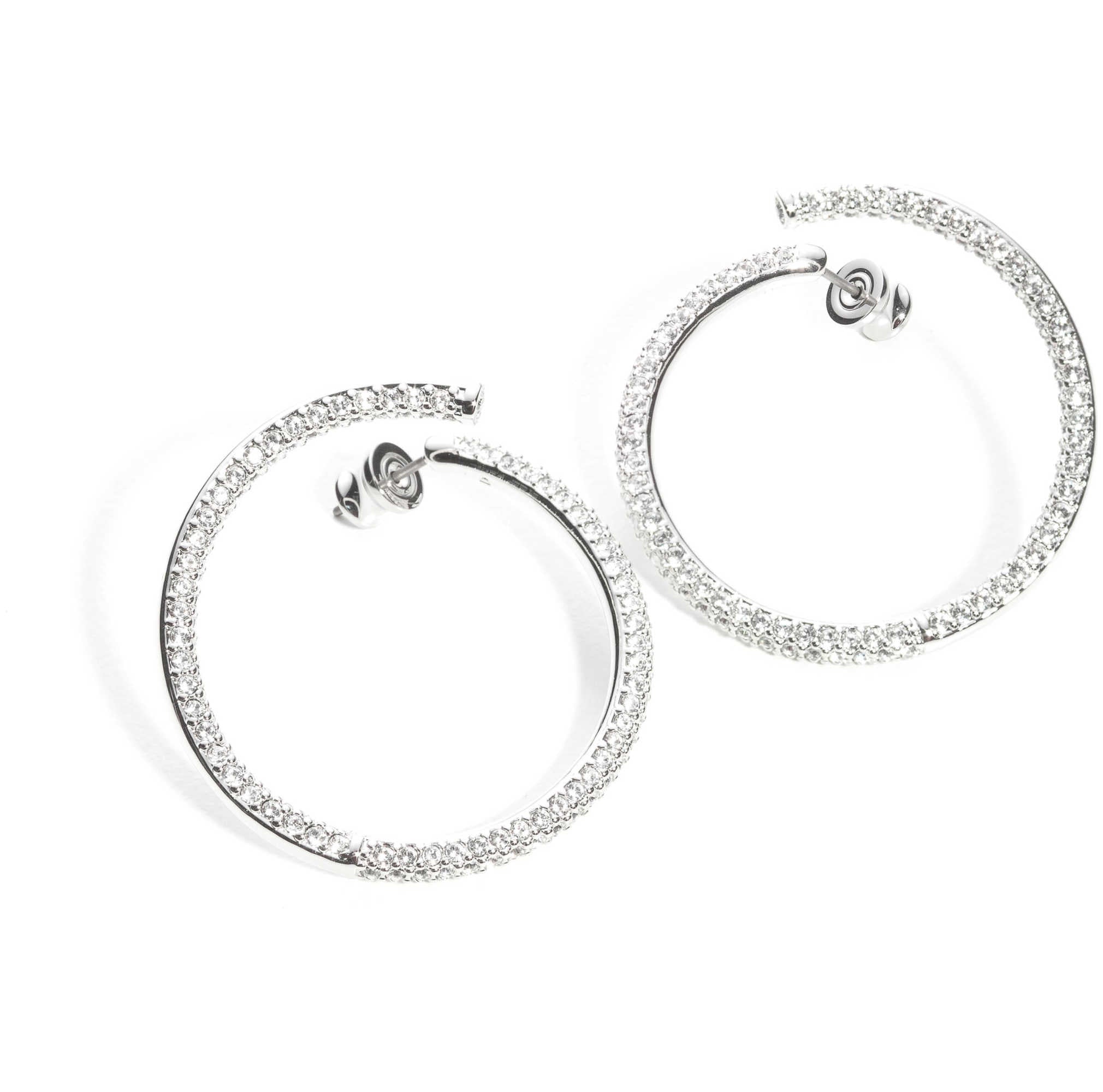 עגילים Dextera עם קריסטל לבן של Swarovski