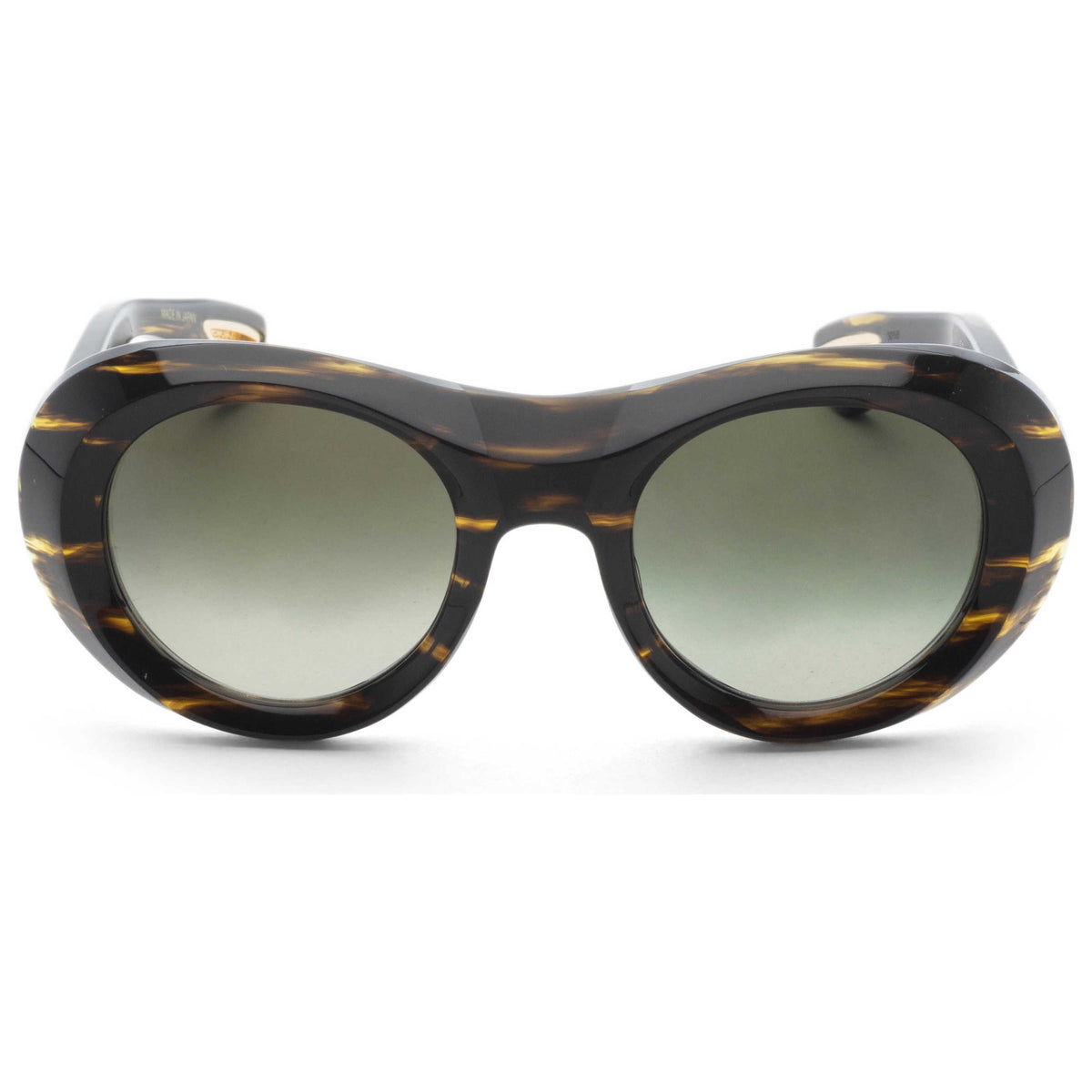 Bugatti Unisex 49mm Dark Tortoise White Gold Sunglasses 03-DT