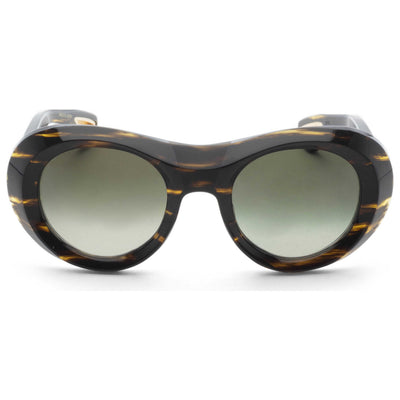 Bugatti Unisex 49mm Dark Tortoise White Gold Sunglasses 03-DT