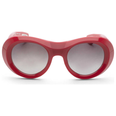 Bugatti Unisex 49mm Red Sterling Silver Sunglasses 03-RD