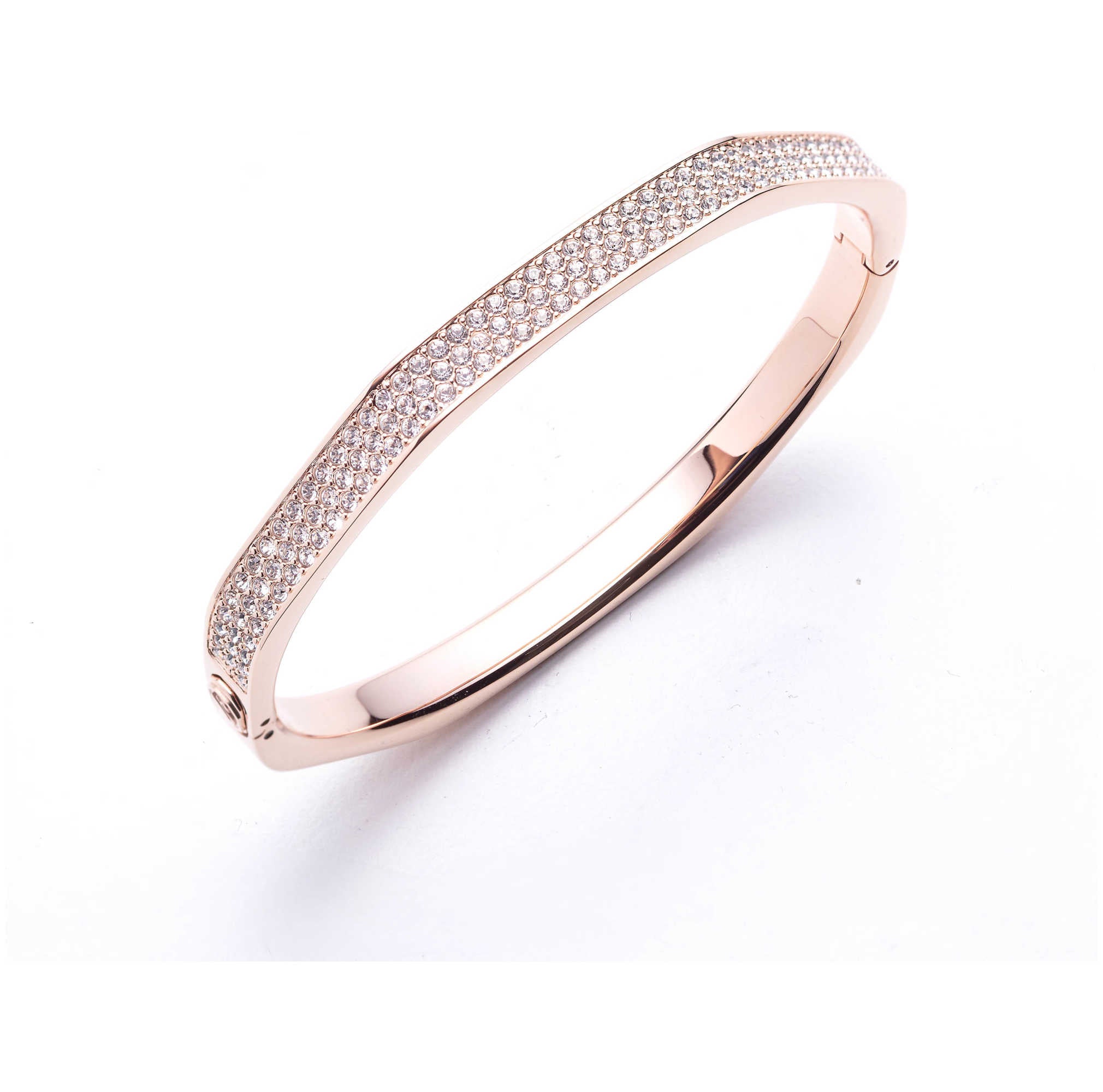 צמיד Dextera עם קריסטל לבן של Swarovski