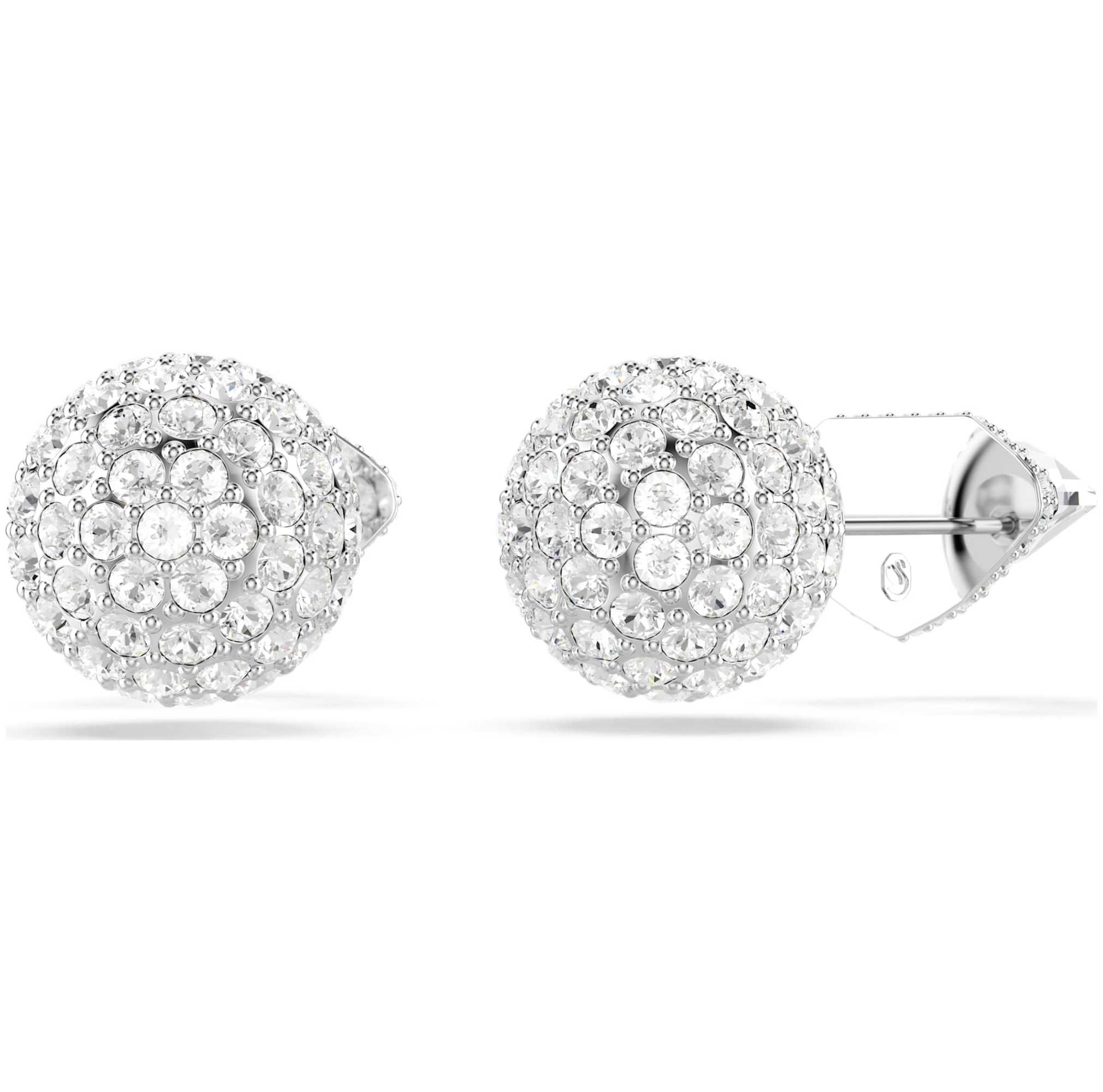 עגילים Lucent עם קריסטל לבן של Swarovski