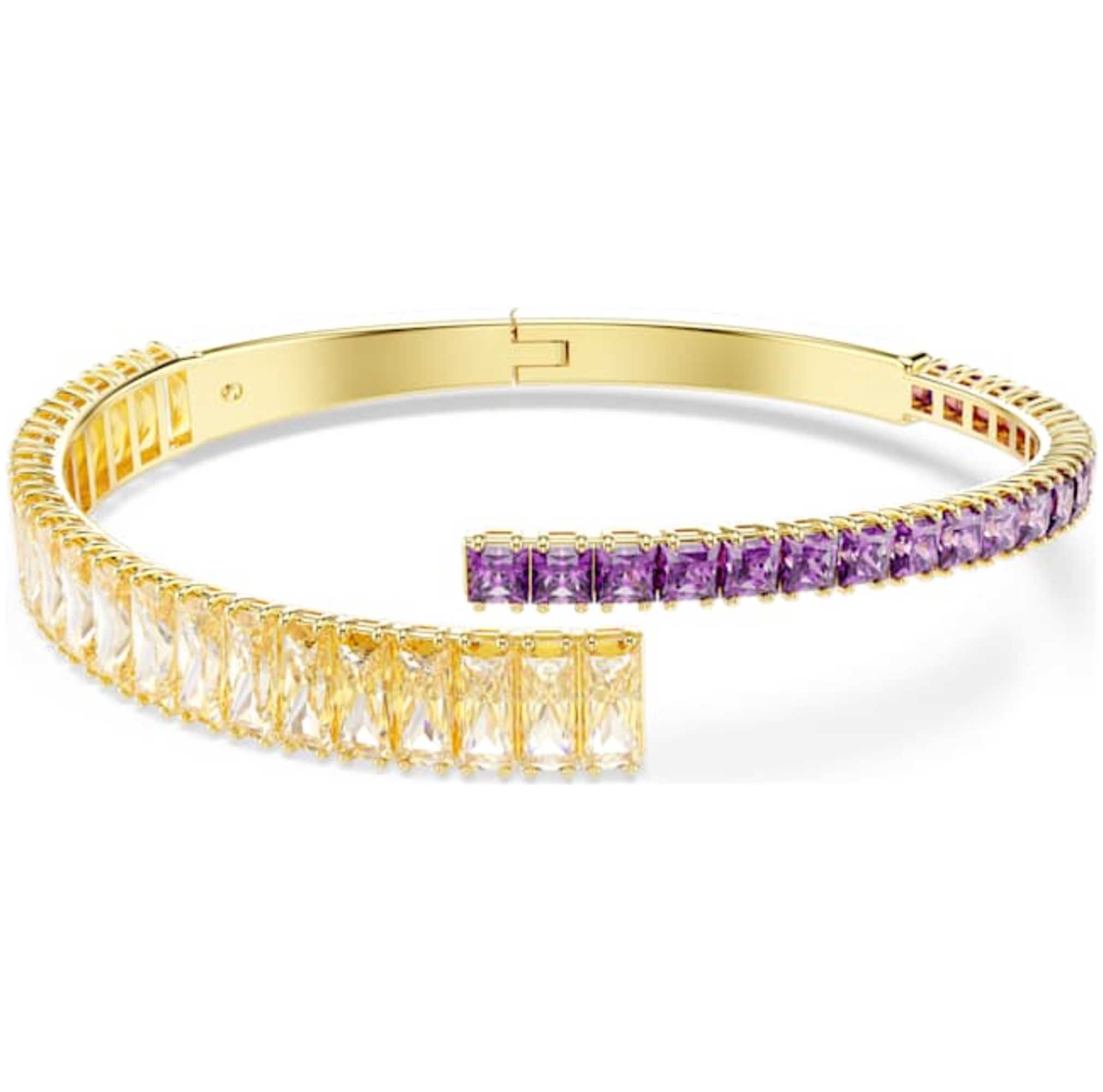 צמיד Matrix עם קריסטל סגול של Swarovski