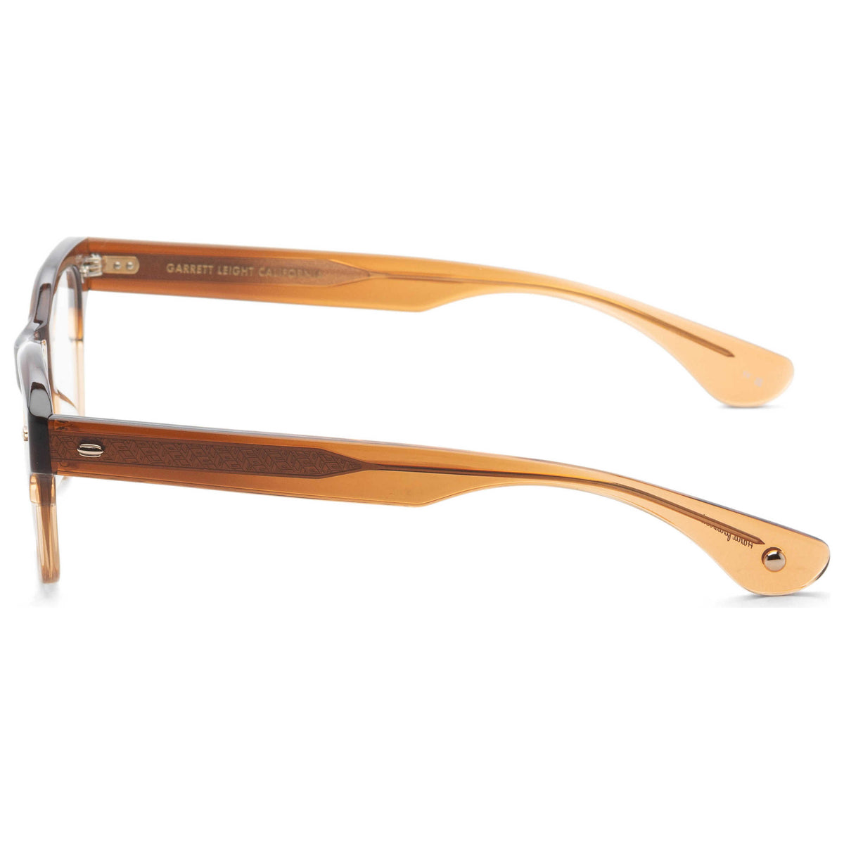 משקפי ראייה Garrett Leight דגם Rodriguez לנשים 48 מ״מ בצבע זהב מדורג