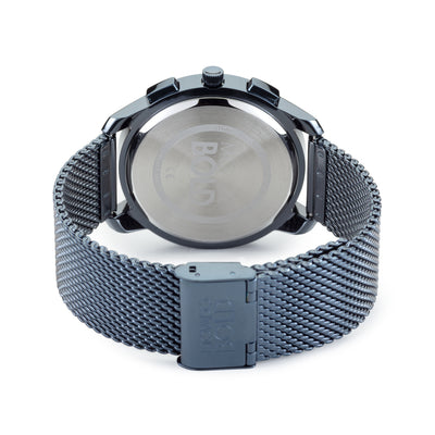 Movado Men's Bold Thin Blue 42mm Quartz Chronograph Watch 3600633