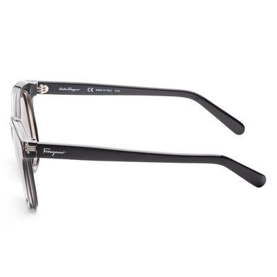 Ferragamo Fashion Women's 53 mm Crystal Black Sunglasses SF833S-5319001
